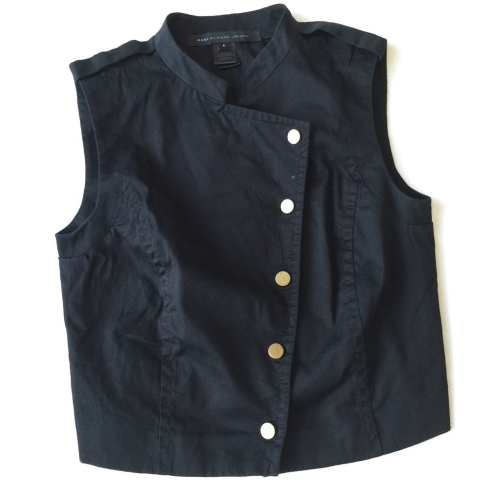 Marc by Marc Jacobs Black Vest